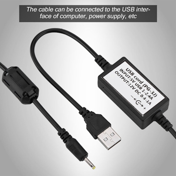 USB-ladekabel for Kenwood TH-F6 TH-F6A TH-F6E TH-F7 TH-F7E TH-F7A TH-K2ET