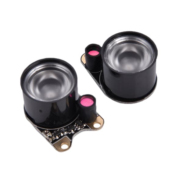 2 stk/pakke 3W IR infrarøde LED-lys for nattsyn Raspberry Pi-kamera