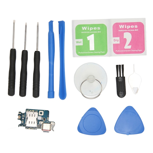 USB-laturiportin telakointiyhteysliitin, ammattimainen telakointiyhteysliittimen vaihto Samsung S22 5G S901B EU-versioon