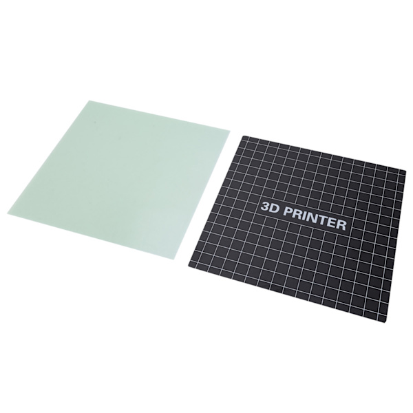 3D-skrivare Avtagbar Fiberglas Värmebädd Byggplatta Plattform Klistermärke För Ender-3 (235*235mm)