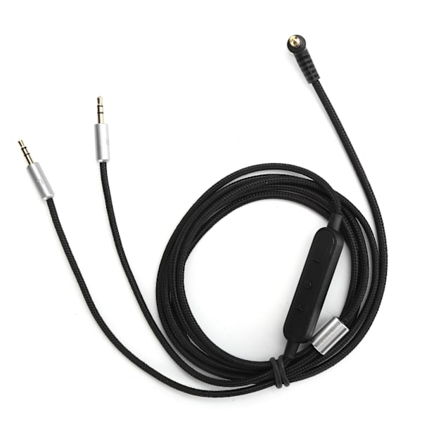 Hodetelefonkabel med ledningskontroll, passer til Sol Republic Master Tracks HD V8 V10 V12 X3