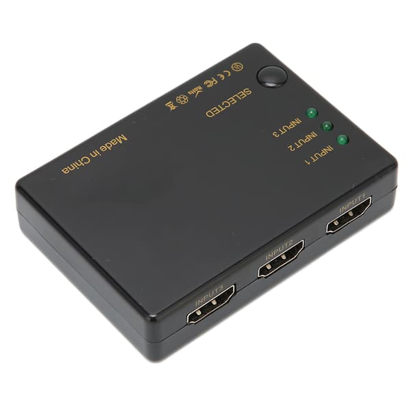 HD Multimedia Interface-grensesnittbryter HD Multimedia Interface 3 i 1 ut-bryter 4Kx2K med fjernkontroll