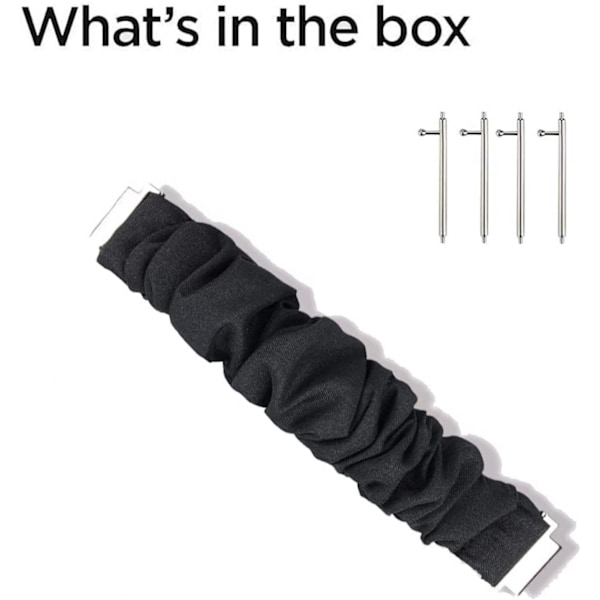 För Scrunchie handledsband ersättning för Galaxy Watch 42mm/Gear S2 Classic/Gear Sport Smartwatches Kompatibel med Samsung Galaxy Watch Active/Active