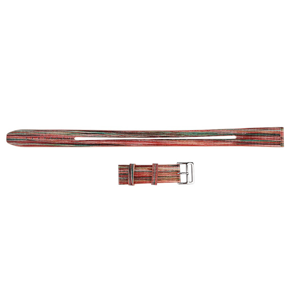 Färg Dubbel Cirkel Läder Klockarmband För  Klocka Serise1/2/3 42mm (B1)