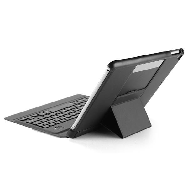 Ultra-slank bærbar trådløs Bluetooth 3.0 tastatur vanntett grensesnitt for iPad 9.7 svart