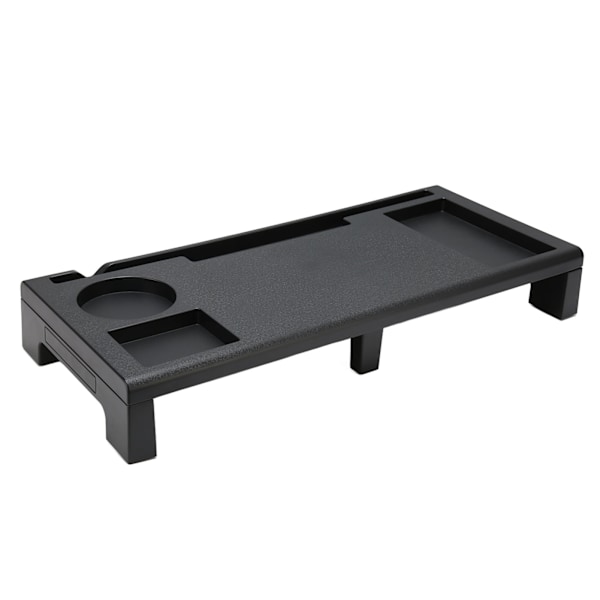 Monitor Riser Stativ 3 USB Udgang Ergonomisk Stærk Plast Nem Montering Skrivebords Monitor Stativ til Bærbar Printer TV