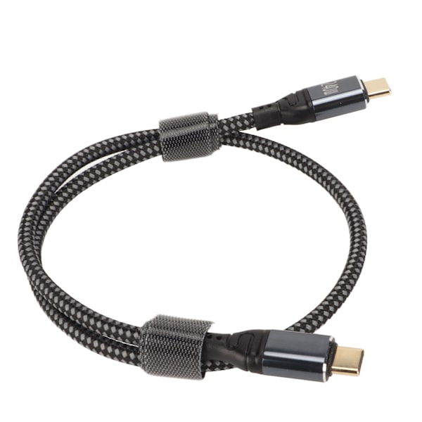 USB C till USB C-kabel PD240W USB2.0 Typ C-gränssnitt 480Mbps USB C-hane till C-hane Dubbeländad datakabel 50cm