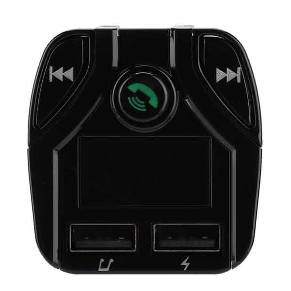 For Carc4 Bil FM Radio Transmitter Sort Bil HD Bluetooth Afspiller Med USB2.0 Interface