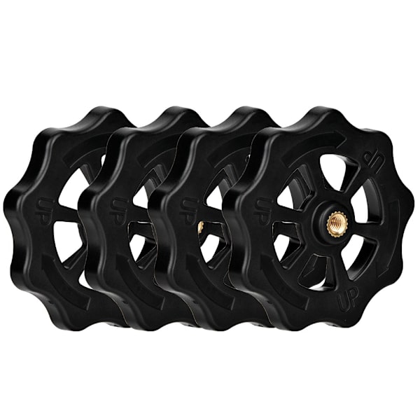 4 st Plattformskruv Stort Vridreglage Nivåmutter för Creality Ender-3/CR-10/10S 3D-skrivare