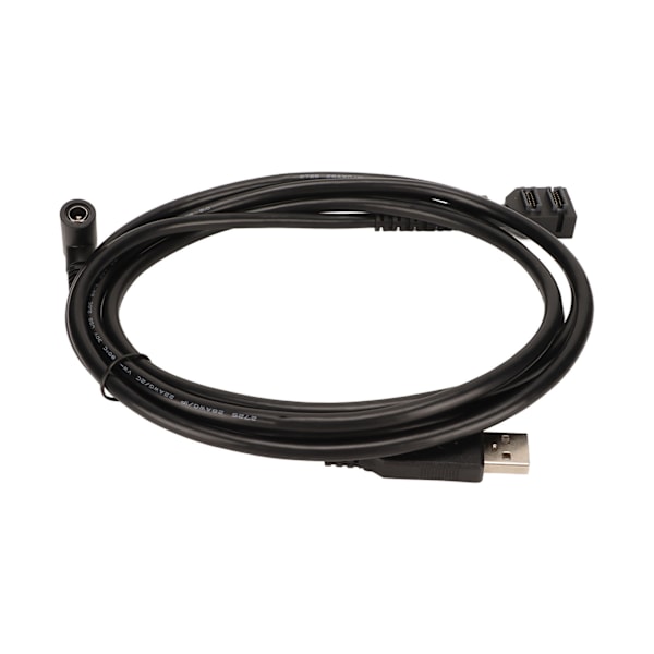 USB-kabel för Verifone VX805 VX820 Dual 14pin IDC DC5521 Hon Strömförsörjning till USB 2.0 AM 480Mbps PVC Scan Förlängningskabel