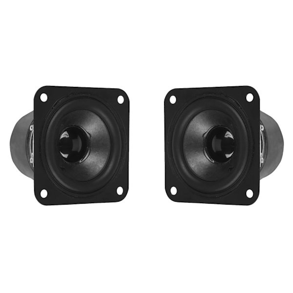 2 st 2\" 61mm Full Frequency-högtalare 8Ω Dual Magnetic High Sensitivity DIY Bass Spe