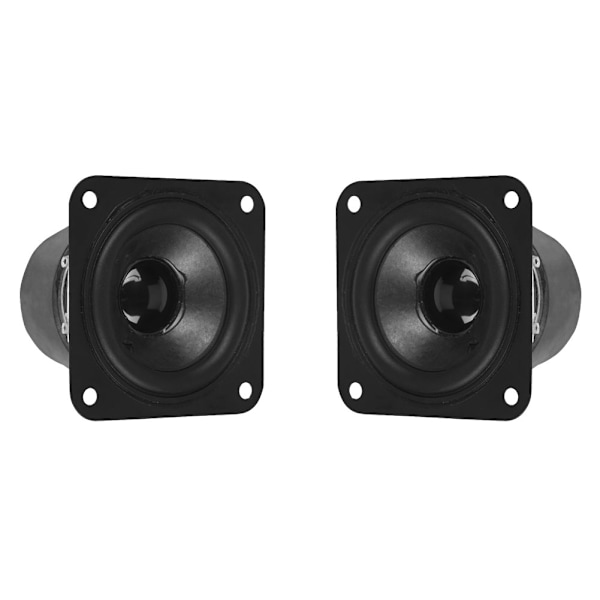 2 stk. 2\" 61mm Full Frequency Højttalere 8Ω Dual Magnetisk Høj Følsomhed DIY Bas Spe