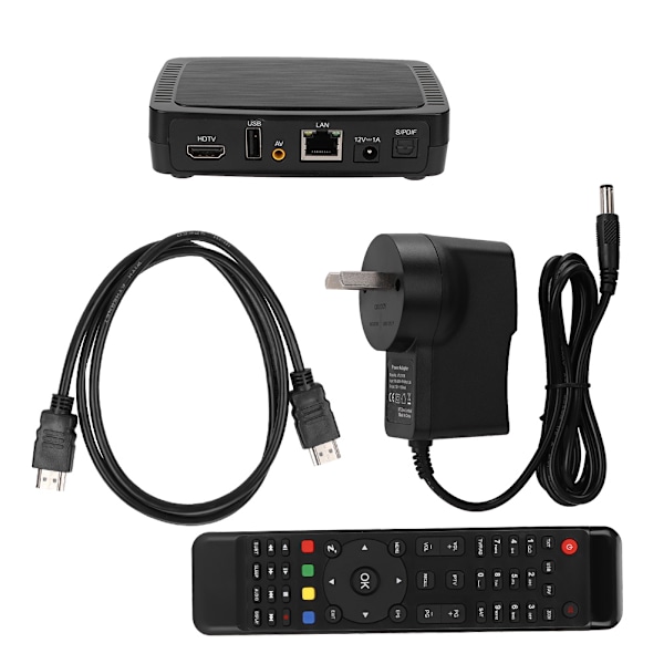 Intelligent M258 H.265 Digital TV Box IPTV Smart Set top Box Inbyggd MPEG Decoder