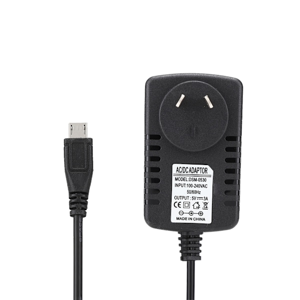 DC 5V 3A Micro USB-strömadapter för Raspberry Pi 3B+/Raspberry Pi 3B/3A+ 100V 240V