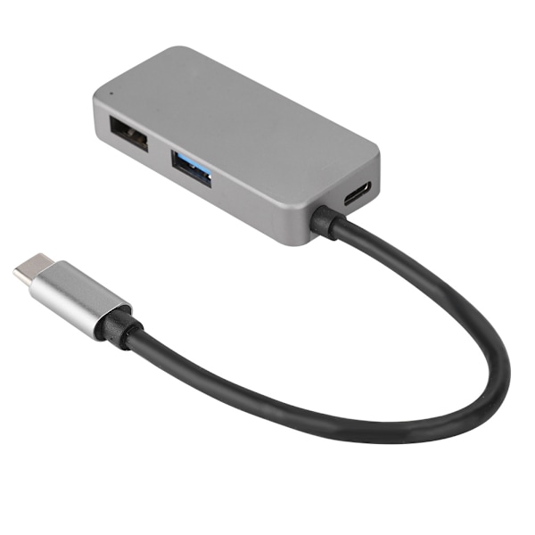 Mini Type-C utvidelsesdokk USB 3.0/ 2.0 adapterhub universell for Windows / Max