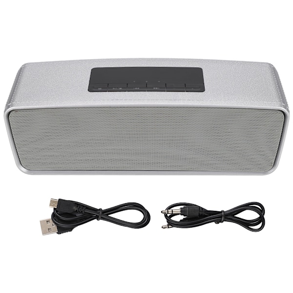 3.7V–4.2V 1200MAH Dual Stereo Output USB Drive Wireless Portable Bluetooth Speaker