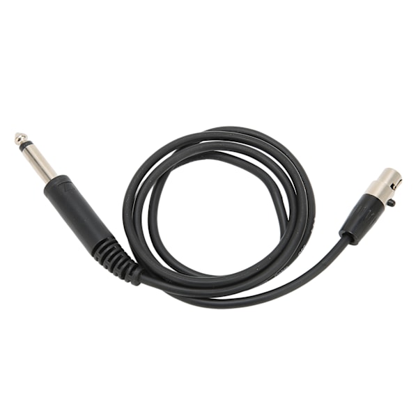 3-polet Mini XLR hun til 6,35 mm han kabel 3,3ft XLR til 1/4in mikrofonledning til live lydkort mikrofon 1m