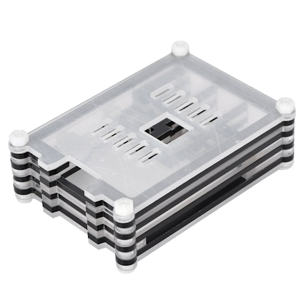 9-lags skall for Raspberry Pi 3B+/3B/2B Rask varmeavledning Rask varmeapparat