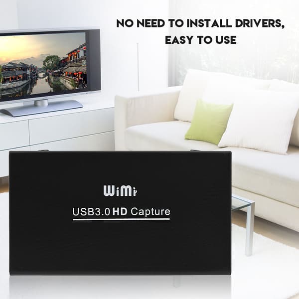 USB 3.0 HD HDMI Capture Card Enhed 1080P Video Lyd Adapter Gratis Drev til Windows/Linux/OS X