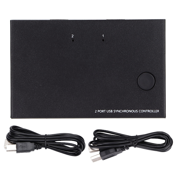 AIMOS KVM-kytkin USB2.0 12mbps Yhteensopivuus Huipputehoinen sirukytkin Valitsin Windowsille Linuxille