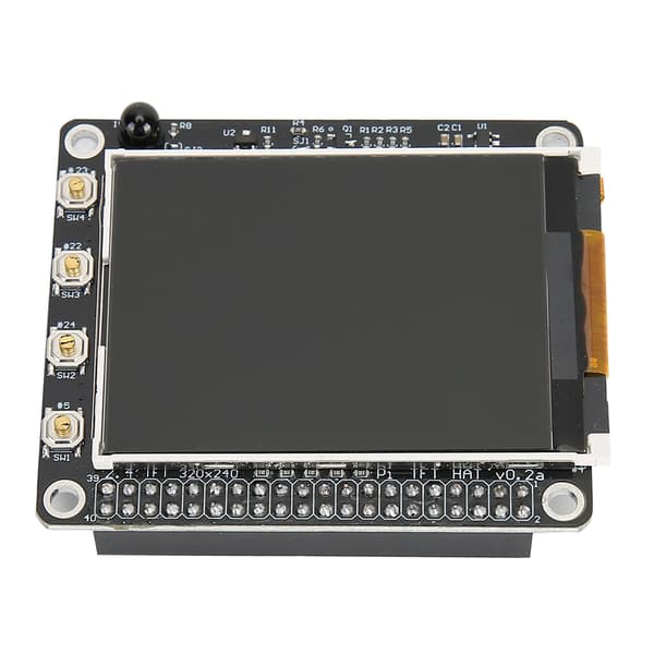 LCD-berøringsskjerm TFT Mini-skjerm for Raspberry Pi 4B 3B 2b a 2,4 tommer 320 x 240
