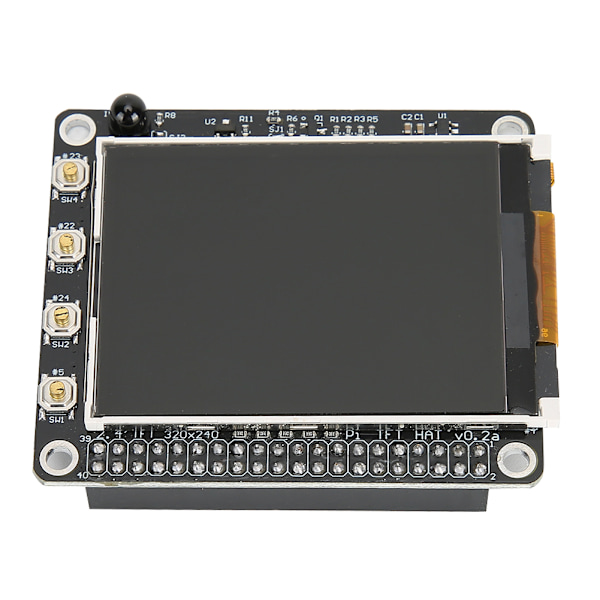LCD Touchskærm TFT Mini Display til Raspberry Pi 4B 3B 2b a 2,4 tommer 320 x 240