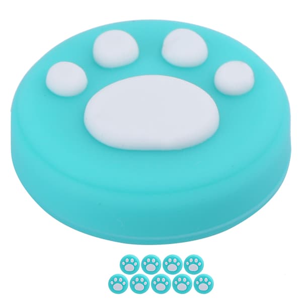 Kattepote tommelfingergreb dækker joystick rocker silikonehætte universal til Switch/Switch Lite