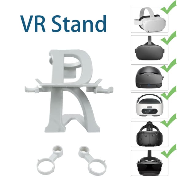 Citystore VR-controller headset-opbevaringsstativ beslag displaystativ til Oculus Quest 2