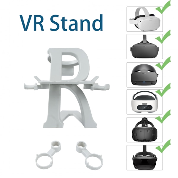 Citystore VR-kontroller Headset Förvaringsställ Fäste Displayställ för Oculus Quest 2