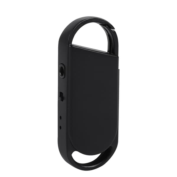 8G U Disk USB Flash-driver Mini Audio Stemmeopptaker Nøkkelring Digital Diktafon med Øretelefon
