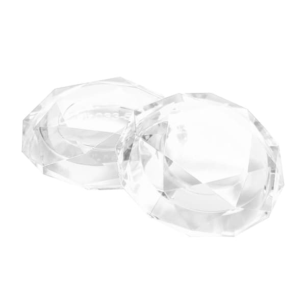 Silikonstyrspakgrepp Joystickknappskydd Universal för PS3/PS4 Transparent