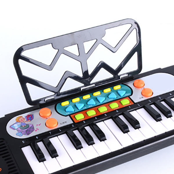 Elektrisk klaver til børn, begynder, elektronisk musik, læringskeyboard, bærbart instrument til tidlig læring with Sheets 25 Keys 11 Modes