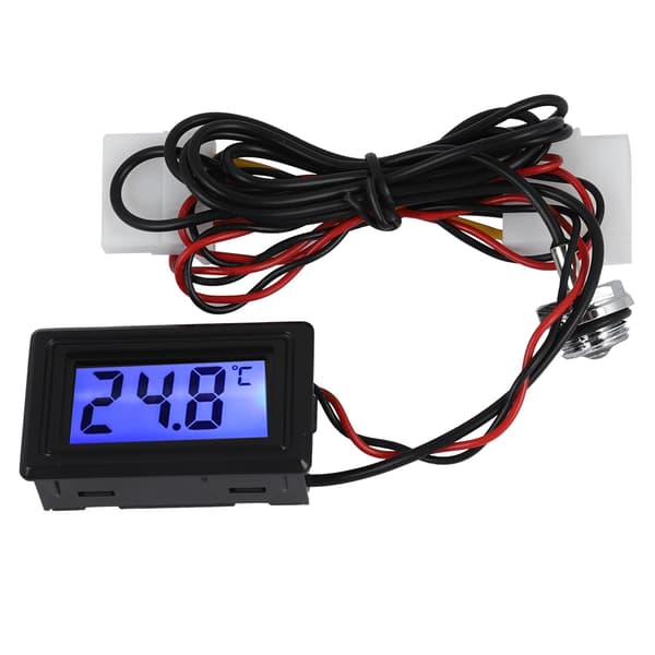 PC vattenkylningssystem digital display termometer temperaturmätare