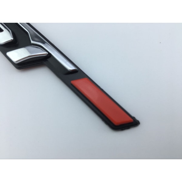 1 kpl GT hopeanmusta punainen metallimerkki Peugeot 2008 3008 208 308 5008 508 108 RCZ