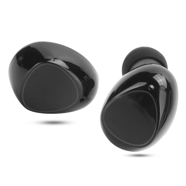 M10 Touch Control True Wireless Bluetooth-øretelefon LED-strømindikator Vanntett ørepropp M10 Stor skjerm Svart