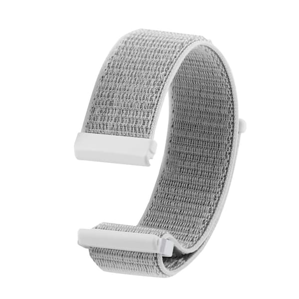 Blød nylon loop vævet urrem udskiftning armbånd til Fitbit Versa Smartwatch (Seashell)
