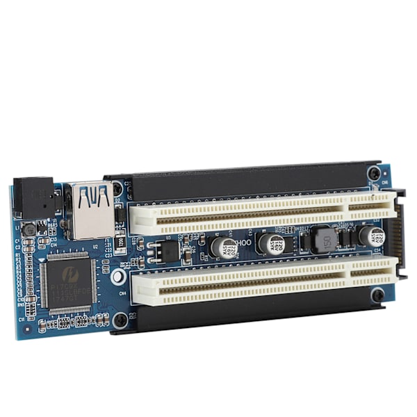 Dual Full Size Mini PCIe till PCI Slot Expansionsadapter Extern Capture Card