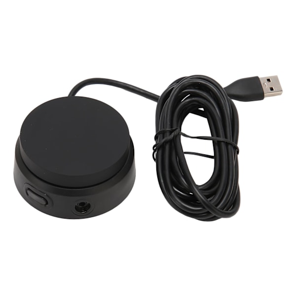 Kuulokevahvistin USB2.0 96KHz 24bit Tukee 3,5 mm:n liitäntää 8,2 jalan kaapeli Ulkoinen USB-äänikortti kuulokkeille PC-kannettavalle