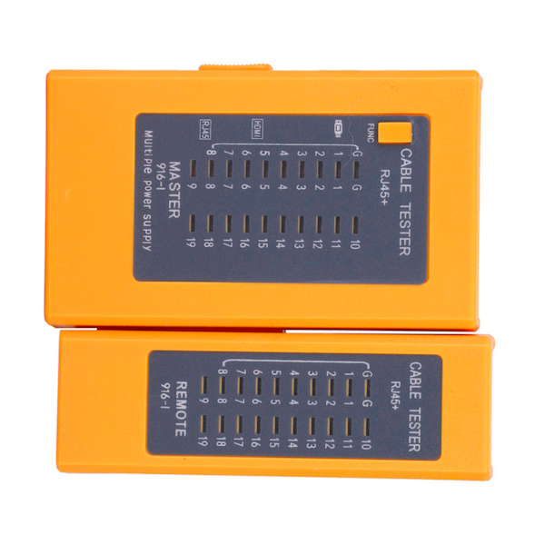 HDMI High Definition Digital Kabel Tester Bærbar RJ45 Kabel Tester Tracker