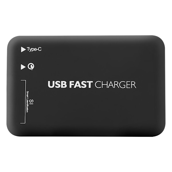 Multiport 4 USB-gränssnitt QC 3.0 USB-väggladdare snabbladdningsstation