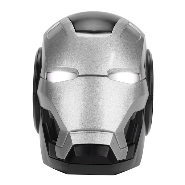 For Iron Man Hjelm Bluetooth Oppladbar Høytaler Støtte TF Minnekort /AUX /USB Høytaler