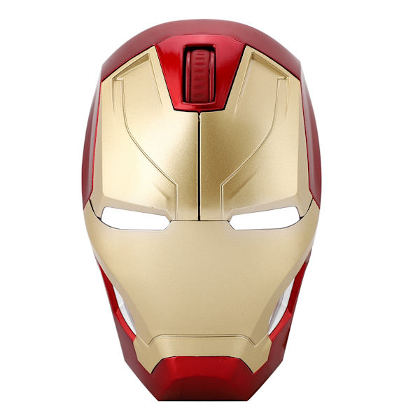 Iron Man MK46 bærbar 2.4G USB trådløs optisk mus til Win XP/Win 7/Win 10