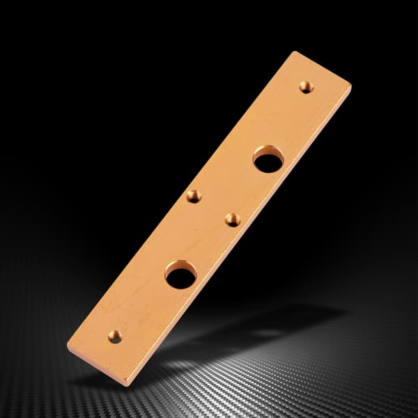Ekstruder Aluminium Dobbelt Dyse Hals Fast Blok til Makerbot MK8 3D Printer