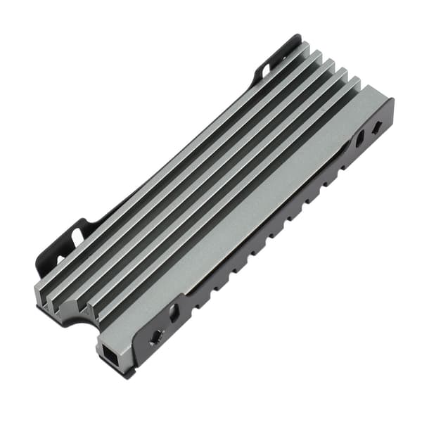 M.2 NVME 2280 SSD Køleplade Support Single Double Sided SSD Køleplade med Termiske Silikon Pads til PC til PS5 til PS5 Slim Grå