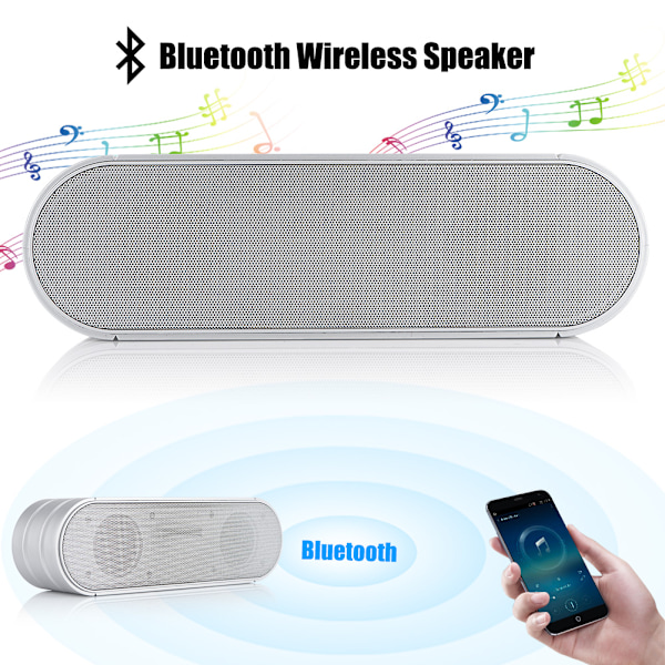 Handsfree-samtal Bärbar Bluetooth-högtalare FM-radio Tung basljud Hi-Fi Bluetooth-högtalare