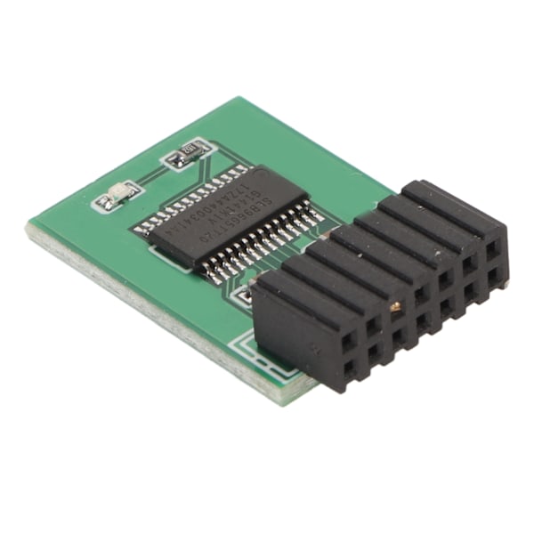 TPM 2.0-modul LPC-grensesnitt Stabilt brikkesett Høy sikkerhet Holdbart materiale 14-pinners LPC-modul for MSI-hovedkort