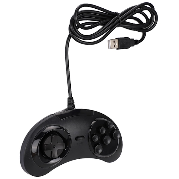 Meget følsom USB-kablet spilhåndtag Vandtæt Gamepad til Sega Game Console Controller