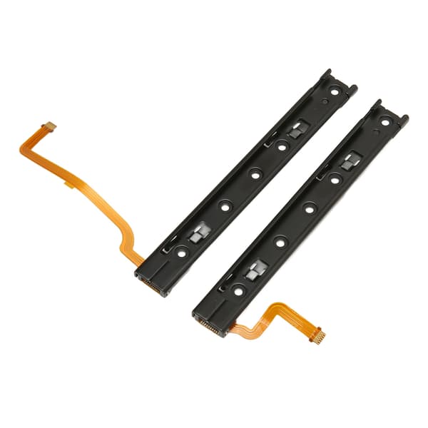 Venstre Høyre Sensor Slide Rail Enkelt Utskiftbart Jernmaterial Plug and Play Spillkonsoll Slides for N Switch