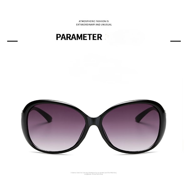 Solglasögon Dam Polariserad Trendig Oversize Solglasögon Mode Dam Shades 100% UV400 Skydd S85 Tortoiseshell
