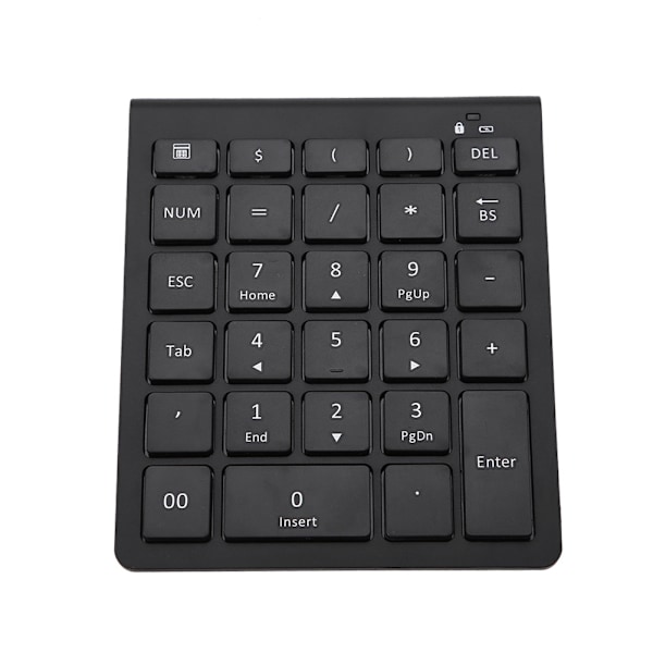 Bluetooth 28-tasters trådløst numerisk tastatur Mini Numpad digitalt tastatur til IOS/Android/WIN